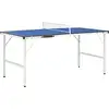 Image de Vidaxl - Table De Ping-pong Avec Filet 152x76x66 Cm Bleu