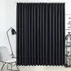 Image de Rideau Occultant Avec Crochets Noir 290x245 Cm Vidaxl