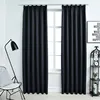 Image de Vidaxl - Rideaux Occultants Avec Crochets 2 Pcs Anthracite 140x175 Cm
