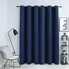 Image de Vidaxl Blackout Curtain With Metal Rings Blue 290x245 Cm