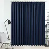Image de Vidaxl   Rideau Occultant Bleu 290x245 Cm   100 % Polyester   Avec Crochets Métalliques   Pour Occultation Totale