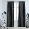 Image de Vidaxl Blackout Curtains 2 Pcs With Hooks Velvet Anthracite 140x175 Cm