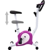 Image de vidaXL Vélo d'appartement avec entraînement par courroie Lila