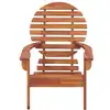 Image de vidaXL Chaise adirondack en bois massif d'acacia