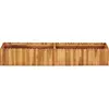 Image de vidaXL Lit surélevé de jardin 150x30x25 cm bois massif acacia