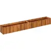 Image de Vidaxl - Lit Surélevé De Jardin 200x30x25 Cm Bois Massif D'Acacia