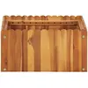 Image de vidaXL Lit surélevé de jardin 50 x 50 x 25 cm bois massif acacia