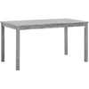 Image de vidaXL Ensemble de jardin 5 pièces Gris Bois massif Acacia