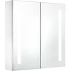 Image de vidaXL Armoire à miroir LED 60x14x62 cm