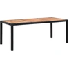 Image de vidaXL Salon de jardin 9 pièces avec coussins Poly rotin noir
