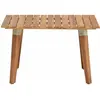 Image de vidaXL Table basse de jardin 60x60x36 cm bois massif acacia