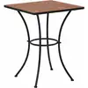 Image de Vidaxl - Table De Bistro Mosaïque Terre Cuite 60 Cm Céramique