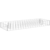 Image de vidaXL Gabion haut-plateau Acier galvanisé 90x30x10 cm