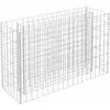 Image de Vidaxl - Lit Surélevé À Gabion Acier Galvanisé 90x30x60 Cm
