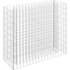Image de vidaXL Gabion haut-plateau Acier galvanisé 90×30×90 cm