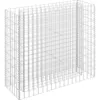 Image de Vidaxl - Lit Surélevé À Gabion Acier Galvanisé 90x30x90 Cm