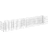 Image de vidaXL Gabion haut-plateau Acier galvanisé 180×30×30 cm