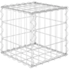 Image de vidaXL Gabion cube haut fil d'acier 30x30x30 cm