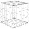 Image de Vidaxl - Lit Surélevé Cube À Gabion Fil D'Acier 30x30x30 Cm