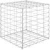 Image de vidaXL Gabion cube haut fil d'acier 40x40x40 cm