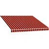 Image de vidaXL Toile de store orange & marron 300x250 cm