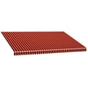 Image de vidaXL Toile de store orange & marron 500x300 cm