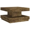 Image de vidaXL Table basse marron foncé 60x60x35 cm MDF