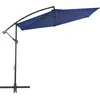 Image de vidaXL Parapluie avec mât en aluminium 300 cm bleu
