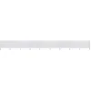 Image de Vidaxl Paravent 9 Panneaux Tissu 1200 X 80 Cm Blanc Sable