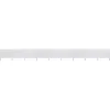 Image de Vidaxl Paravent 9 Panneaux Tissu 1200 X 120 Cm Blanc Sable