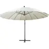 Image de vidaXL Parapluie blanc 3 m Mât en aluminium