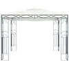 Image de vidaXL Pavillon 300 x 300 cm blanc crème