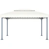 Image de vidaXL Pavillon 400 x 300 cm Crème Aluminium