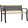 Image de Vidaxl - Banc De Jardin 120 Cm Bois