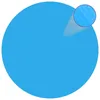 Image de Couverture De Piscine Bleu 210 Cm Pe Vidaxl