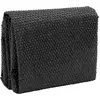 Image de vidaXL Couverture de piscine noire 210 cm PE