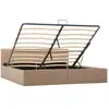 Image de Cadre De Lit Avec Rangement Hydraulique Similicuir 180x200 Cm Vidaxl