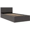 Image de Cadre De Lit À Rangement Hydraulique Sans Matelas 100x200 Cm Vidaxl