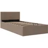 Image de Cadre De Lit À Rangement Hydraulique Sans Matelas 100x200 Cm Vidaxl