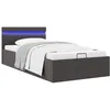 Image de Vidaxl - Cadre De Lit À Rangement Hydraulique Sans Matelas 100x200 Cm