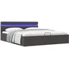 Image de Vidaxl - Cadre De Lit À Rangement Hydraulique Sans Matelas 180x200 Cm