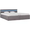 Image de Vidaxl - Cadre De Lit À Rangement Hydraulique Sans Matelas 160x200 Cm