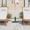 Image de vidaXL Pied de parasol Vert 9 kg 40 cm Fonte