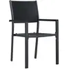 Image de vidaXL Chaises de jardin 2 pcs. noir plastique aspect rotin