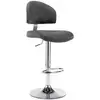 Image de Vidaxl - Tabouret De Bar Gris Similicuir