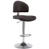 Image de Vidaxl - Tabouret De Bar Marron Similicuir