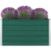 Image de Jardinière 100 X 100 X 45 Cm Acier Galvanisé Vert