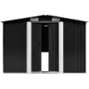 Image de VidaXL Abri de jardin 257x990x181 cm acier galvanisé anthracite