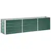 Image de Vidaxl - Lit Surélevé De Jardin Acier Galvanisé 240x40x45 Cm Vert