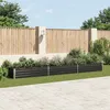 Image de Vidaxl - Lit Surélevé De Jardin Acier Galvanisé 480x80x45 Cm Anthracite